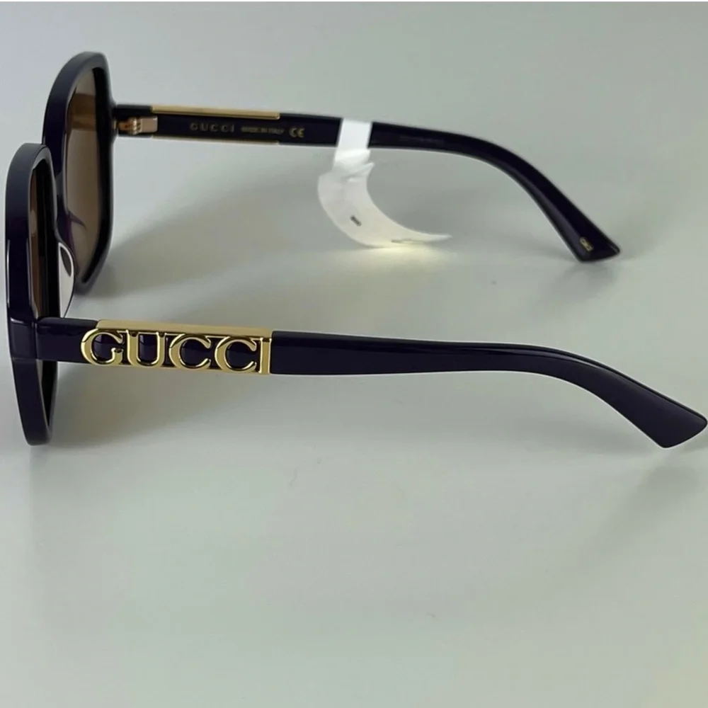 NEW GUCCI AUTHENTIC DESIGNER SQUARE SUNGLASSES - Picture 8 of 10